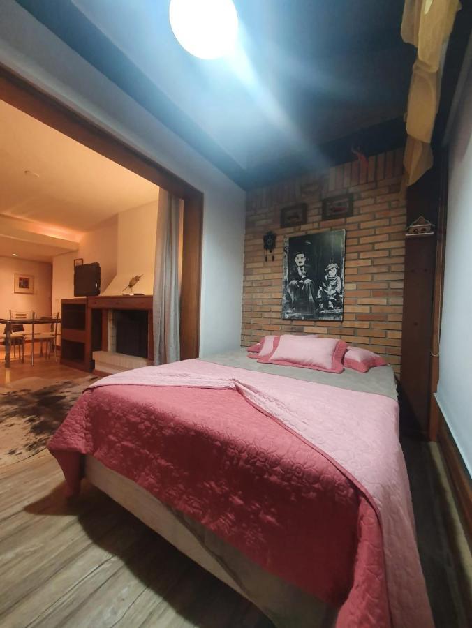 Apartamento A Um Passo Da Rua Torta Com Wifi Gramado Exterior foto
